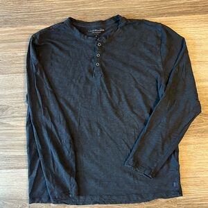 Men’s Lucky Brand Distressed Long Sleeve